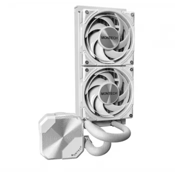 Montech HyperFlow Silent 240 procesorový All-in-One kvapalinový chladič 12 cm biely 1 ks