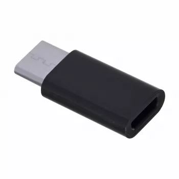 Savio AK-31 / B káblový interface/gender adaptér Micro USB USB 3.1 Type-C čierny