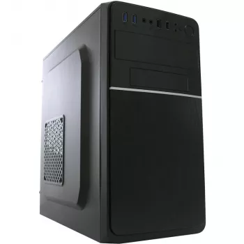LC Power 2015MB - Tower - micro ATX - bez napájacieho zdroja - čierna - USB/Audio (LC-2015MB-ON)
