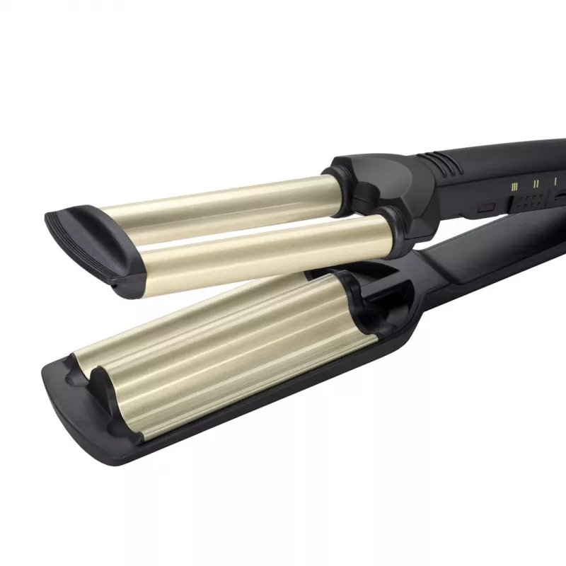 BaByliss C260E EasyWaves textúrovacia žehlička Warm Black, Silver 70,9 (1,8 m)