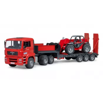 Sada vozidiel BRUDER MAN TGA nákladné auto s nakladačom Manitou