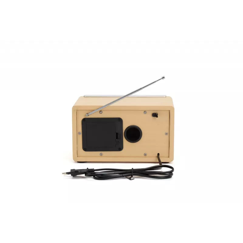Denver TR-63LW rádio osobné analógové bambus, strieborná