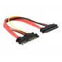 SATA kábel DeLOCK 84362 0,2 m červený