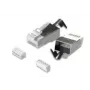 MicroConnect CON81FTP modulárny konektor RJ45 Cat8.1 FTP, 50 ks