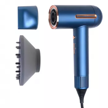 Adler fén | AD 2271 SUPERSPEED | 1500 W | počet teplotných stupňov 6 | ionizačná funkcia | difúzor | modrý