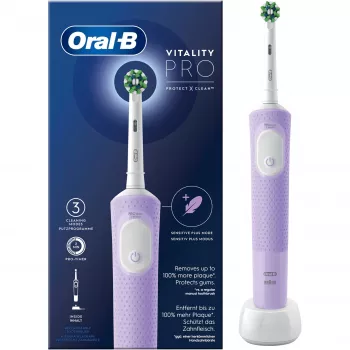 Oral-B Vitality Pro elektrická zubná kefka fialová 1 kefka