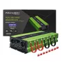 Automobilový menič Qoltec Monolith 6000 W zelený 12 V