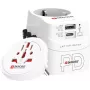 Cestovný napájací adaptér SKROSS 1.302474 pre zásuvky EU/FR/USA/UK/AU, 100–250 V AC, 7 A, USB 45 W