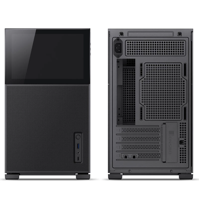 Jonsbo D31 MESH Screen Micro-ATX skriňa, tvrdené sklo - čierna
