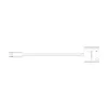 LogiLink USB-C audio adaptér USB-C/M na 2x USB-C/F 60W PD biely