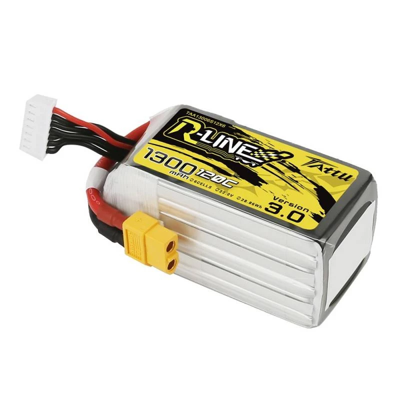 Tattu R-Line Version 3.0 1300mAh 22.2V 120C 6S1P XT60 batéria