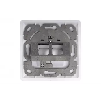 Digitus | nástenná doska pre keystone moduly, nemecký typ, stredová doska 50x50 mm, rám 80x80 mm | DN-93801-1