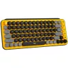 Logitech POP Keys Wireless Mechanical klávesnica Mini QWERTY Emoji Keys