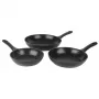 Sada panvíc na vyprážanie Salter BW08773 3-dielna — 20/24/28 cm nepriľnavé panvice na vyprážanie