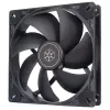 SilverStone VISTA SST-VS140B 140-mm PWM skriňový ventilátor - čierny