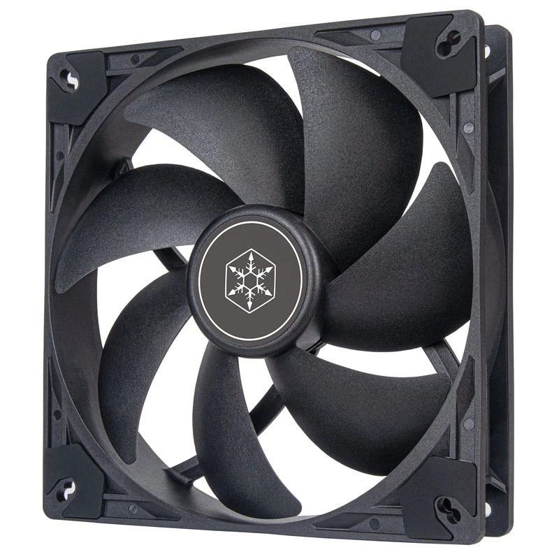 SilverStone VISTA SST-VS140B 140-mm PWM skriňový ventilátor - čierny
