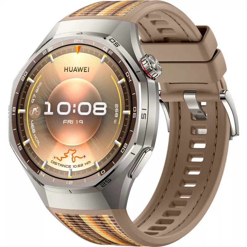 Huawei WATCH GT 6 Pro 46mm | Smartwatch | GPS (satelit) | AMOLED | 1,47 palca | vodotesný | hnedá