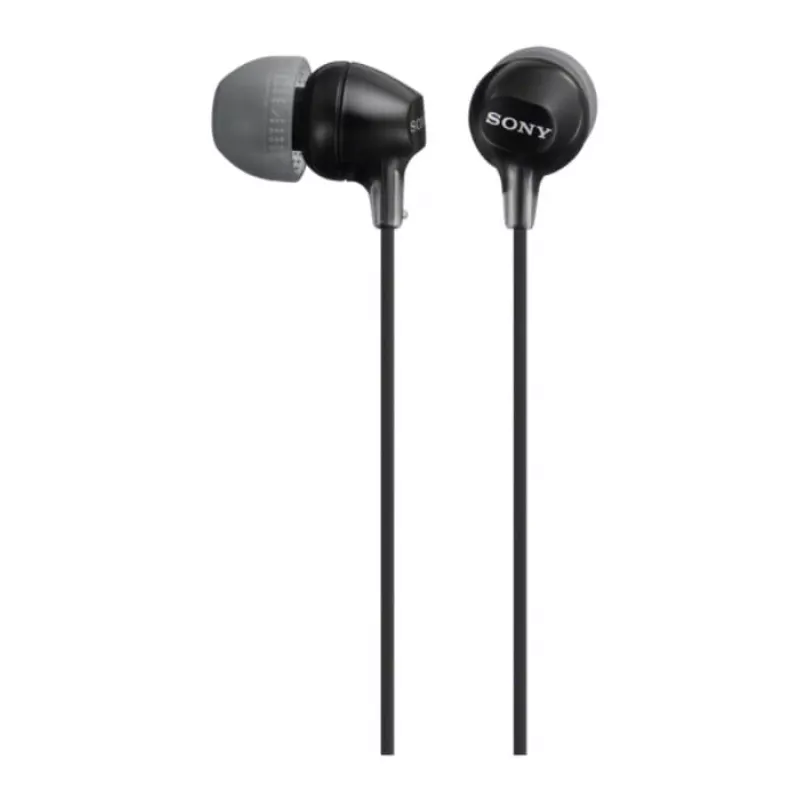 Sony MDR-EX15AP, Káblové, 8 - 22000 Hz, Hovory/Hudba, 3 g, Headset, Čierna