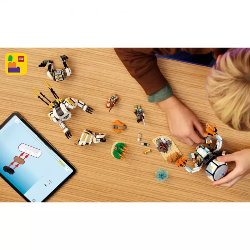 LEGO Set Horizon Adventures 77037 – Aloy a Varl vs. Shell-Walker a Sawtooth, 768 dielov, 2 minifigúrky