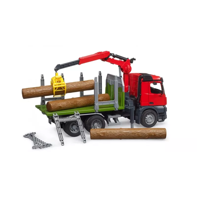 Žeriavové auto BRUDER 03669 zelená červená odporúčaný vek 4 roky
