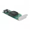 DeLOCK PCI Express x8 karta na 2 x interné SFF-8643 NVMe Low Profile formát
