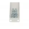 Rackový zaslepovací panel Extralink Front Blank Panel 1U 19