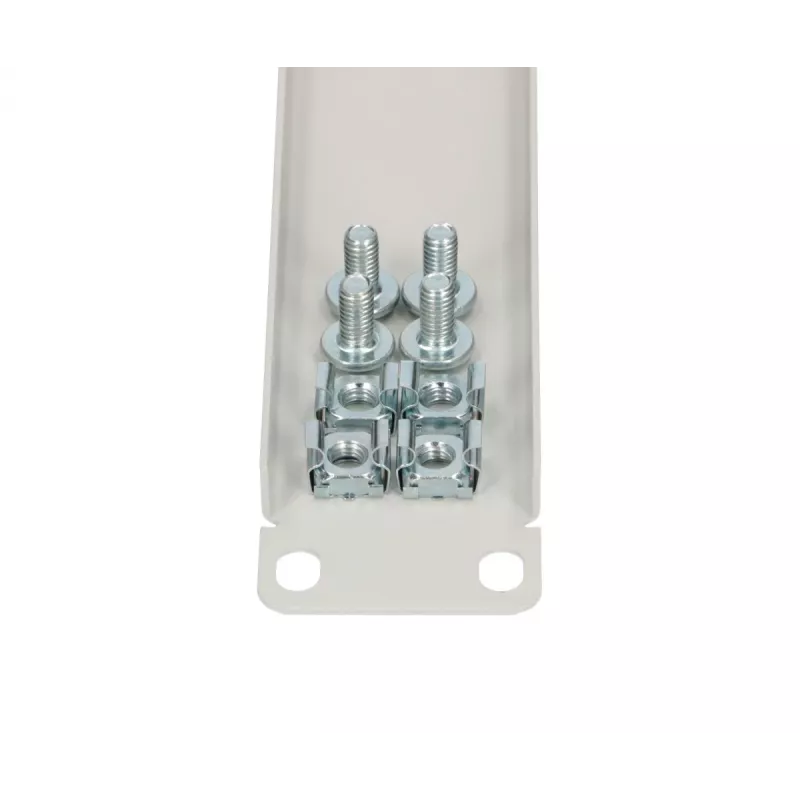 Rackový zaslepovací panel Extralink Front Blank Panel 1U 19