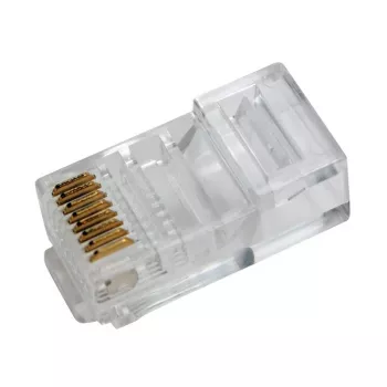 RJ45 konektor samec LogiLink MP0020 transparentný