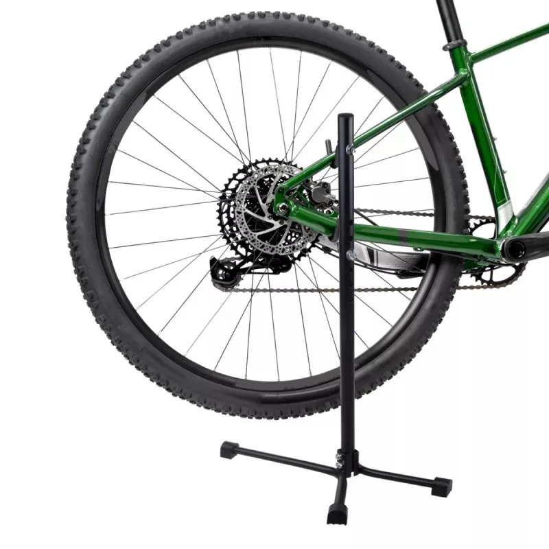 Bicyklový servisný stojan MACLEAN MC-434, skladací servisný stojan, nosnosť 20 kg, čierny