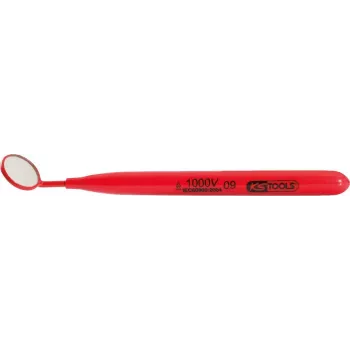 Inšpekčné zrkadlo ks tools 117.1630 — izolované, hlava zrkadla 22 mm, výsuvná dĺžka 175 mm