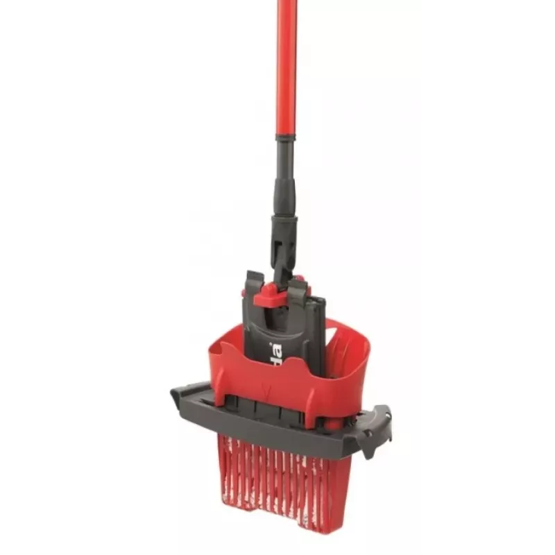Vedro s vytláčaním mopu Vileda 157870 — čierna, 10 L, vhodné pre Ultramax & Ultramax XL, 380×300×380 mm
