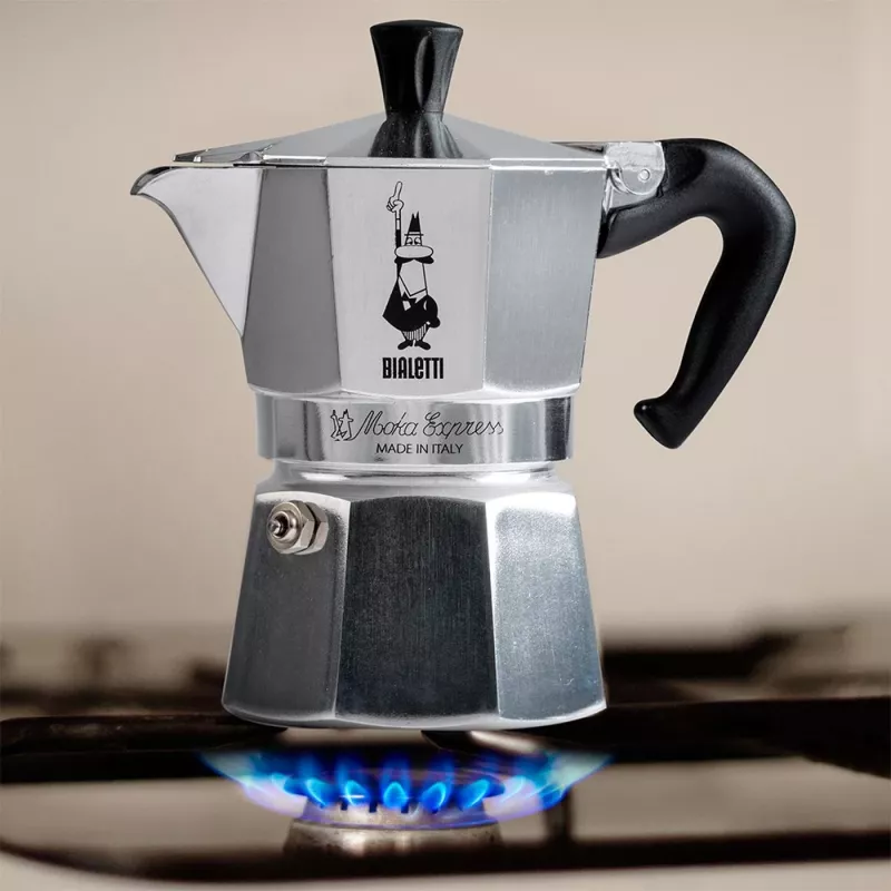Bialetti Moka Express moka kanvica 0,775 L hliník, čierna