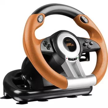 Volant + pedále Speedlink DRIFT O.Z. čierna sivá oranžová