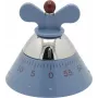 Kuchynský časovač Alessi A09 modrý 120 mm x 120 mm x 90 mm