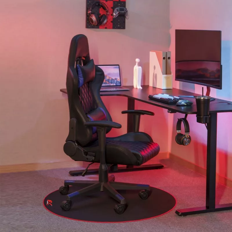 NanoRS podložka pod stoličku Gaming RS172, príslušenstvo pre herný ovládač, čierna