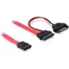 SATA kábel DeLOCK 84418 0,5 m červený