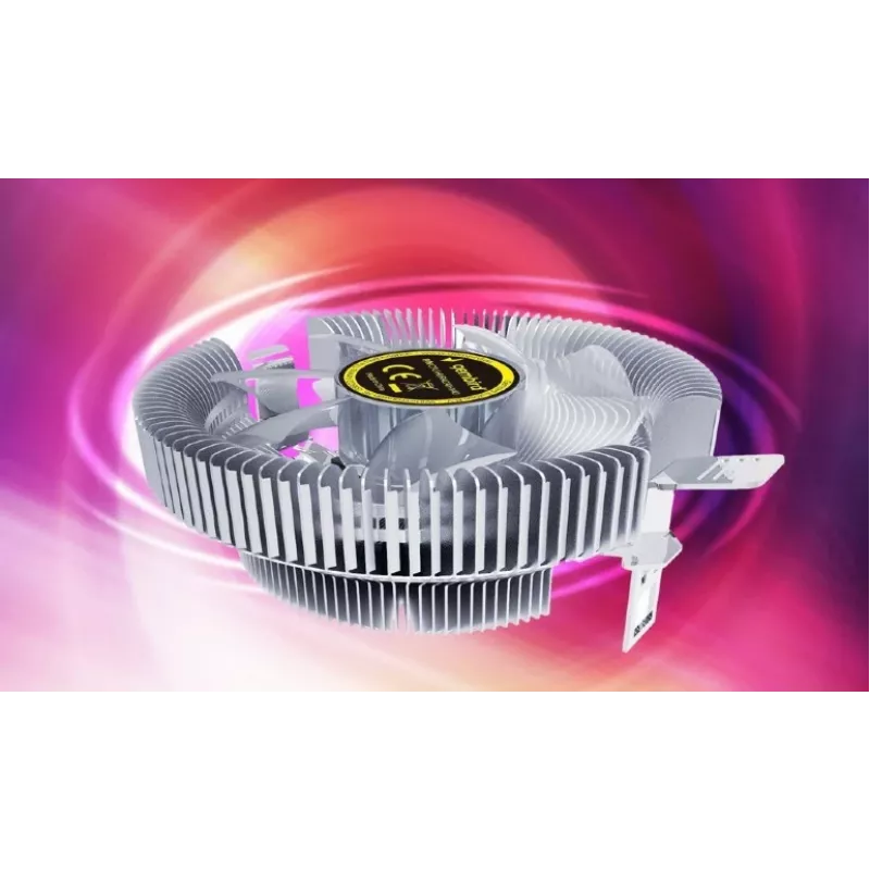 Gembird Huracan X40 chladič procesora, 9 cm, 55 W, 4-pin, modrá LED