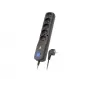 Lestar 5w LV-530W, PDU, 3m, čierna LV-530W G-a K. Cz 3,0m
