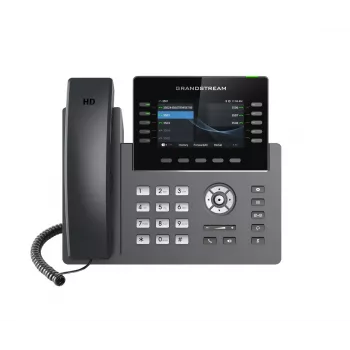 IP telefón Grandstream Networks GRP2615 čierny sivý