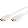 Goobay HDMI kábel 5m Type-A samec na samec 18 Gbit/s biely
