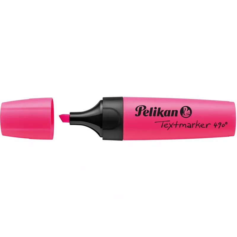 Zvýrazňovač Pelikan 490 ružový
