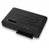 ICY DOCK EZ-Adapter MB104U-1SMB - radič pamäte - 2.5, M.2 (6,4 cm) - M.2 Card (PCIe NVMe & SATA) / SATA SSD - USB 3,2 (Gen 2) - čierna (MB104U