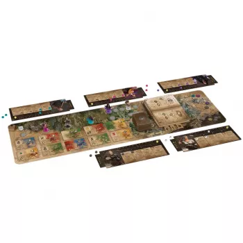 Spoločenská hra Asmodee The Witcher: Pfad des Schicksals – stolové dobrodružstvo, hra na báze scenárov
