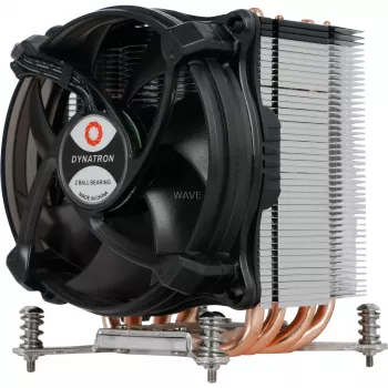 Dynatron Inter-Tech Q-6 - vzduchový chladič procesora - vysoká kvalita - (pre: LGA1700) - hliníkové lamely - 92 mm (Q6)