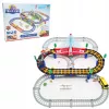 Elektrický vláčik Track King Extralink Kids s lokomotívou a autíčkom na batérie