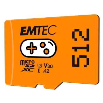 MicroSDXC karta Emtec Gaming 512 GB