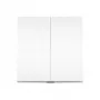 TP-Link Tapo Smart Light Switch 2-Gang 1-Way, Tilt, biely, 91.5 mm, 100.5 mm, 55.5 mm, 200 g