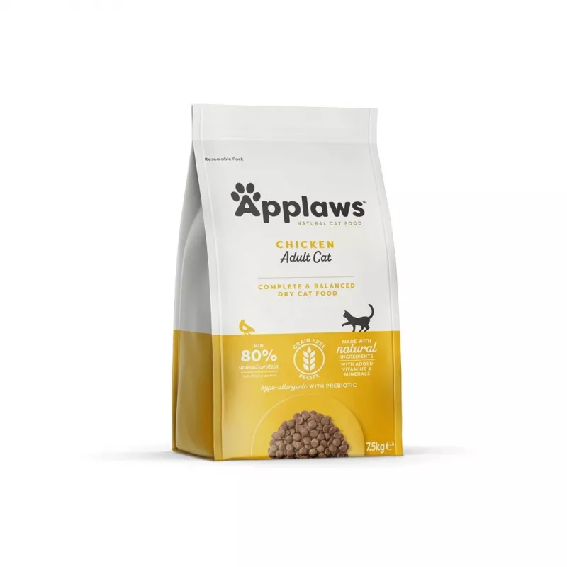 APPLAWS kuracie – suché krmivo pre mačky – 7,5 kg