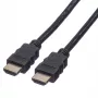 ROLINE High Speed - HDMI kábel s Ethernetom - HDMI (M) na HDMI (M) - 1 m - tienený - čierny (11.04.5591)
