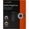 Selfie svetlo RealPower Selfie MagFree LED čierna biela ABS PU